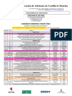 Federación de Atletismo de Castilla La Mancha: Calendario Definitivo FACLM 2021