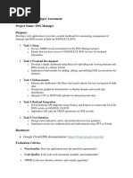 MERN-Stack Developer Assessment