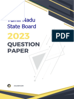 10th Public Question Paper 2023