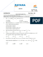 24.05.2020-Sr Out-Going Mains - Assignment - Q.paper