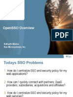Opensso Overview: Sidharth Mishra Sun Microsystems, Inc