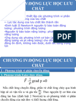 ĐỘNG LỰC HỌC LƯU có câu 1