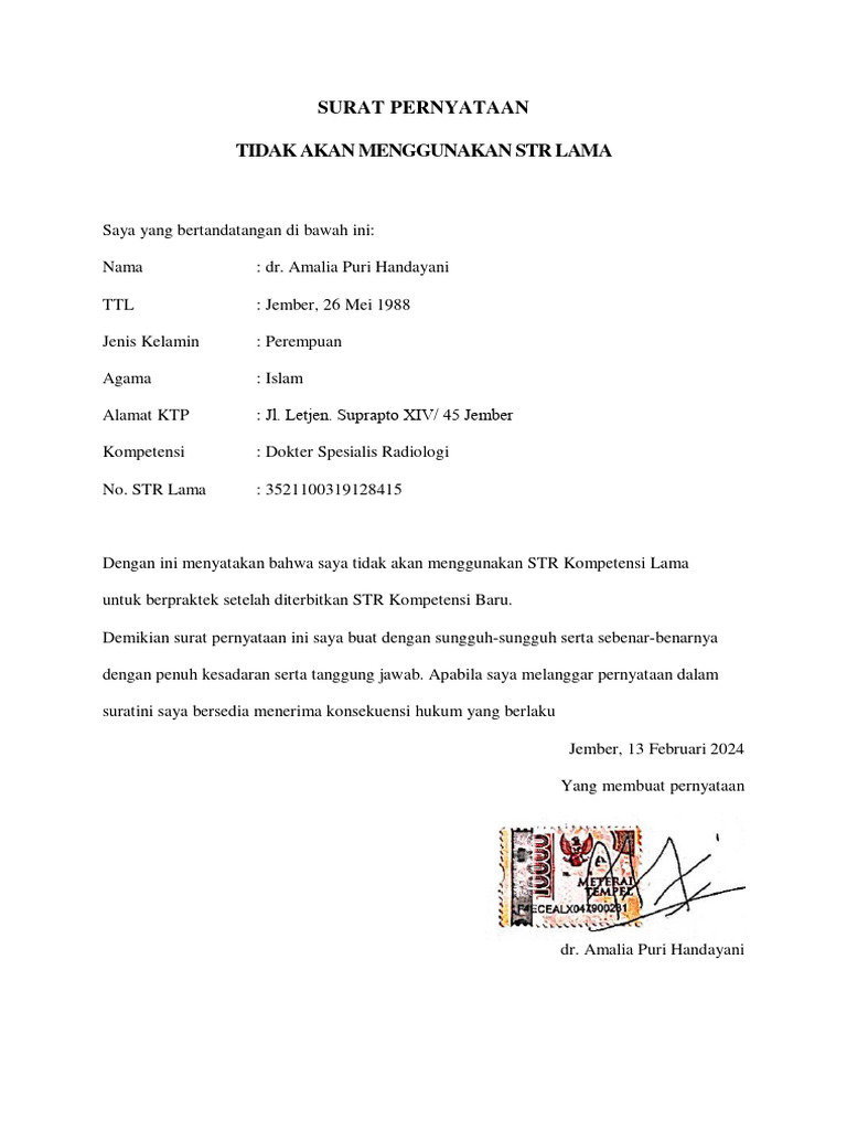 surat-pernyataan-str-pdf