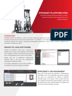 6 DoF Stewart Pro Technical Datasheet