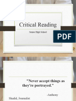 Session 10 5 Critical Reading