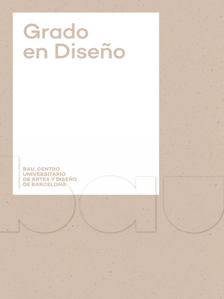 Grado en Diseño | PDF | Diseño | Diseño gráfico
