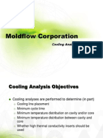 MOLDFLOW Cooling Analysis Strategies