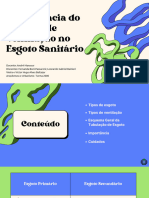 Importância Do Sistema de Ventilação No Esgoto Sanitário