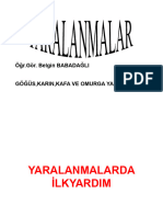 Yaralanmalar