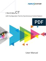 NovaLCT LED Configuration Tool For Synchronous Control System User Manual V5.4.7