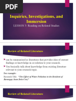 Thematic Approach in RRL Writing | PDF | Methodology | Prior Art