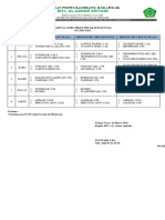 Jadwal Piket IMTAQ