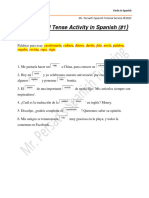 Conditional Tense Activity in Spanish (#1) (Josiah's Attempt)