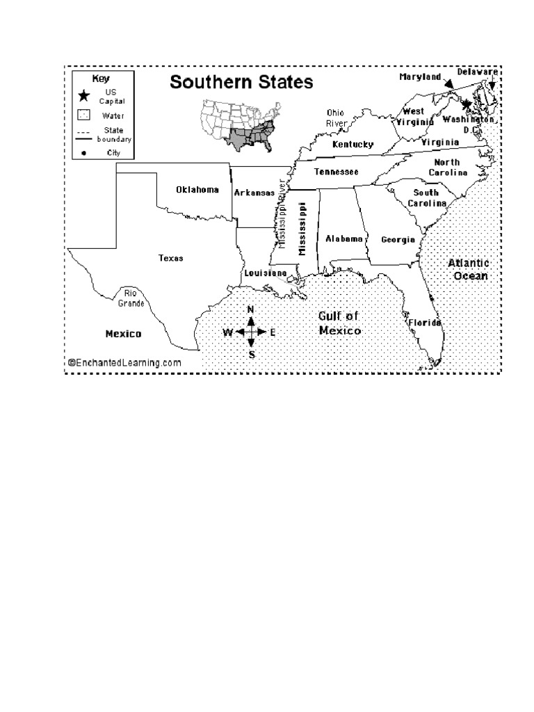 South Map | PDF