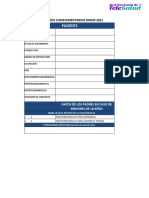 DATOS COMPLEMENTARIOS HNDM