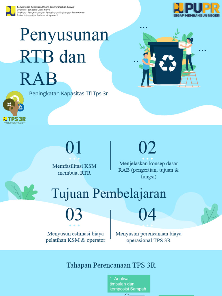 37penyusunan RTR Dan RAB | PDF