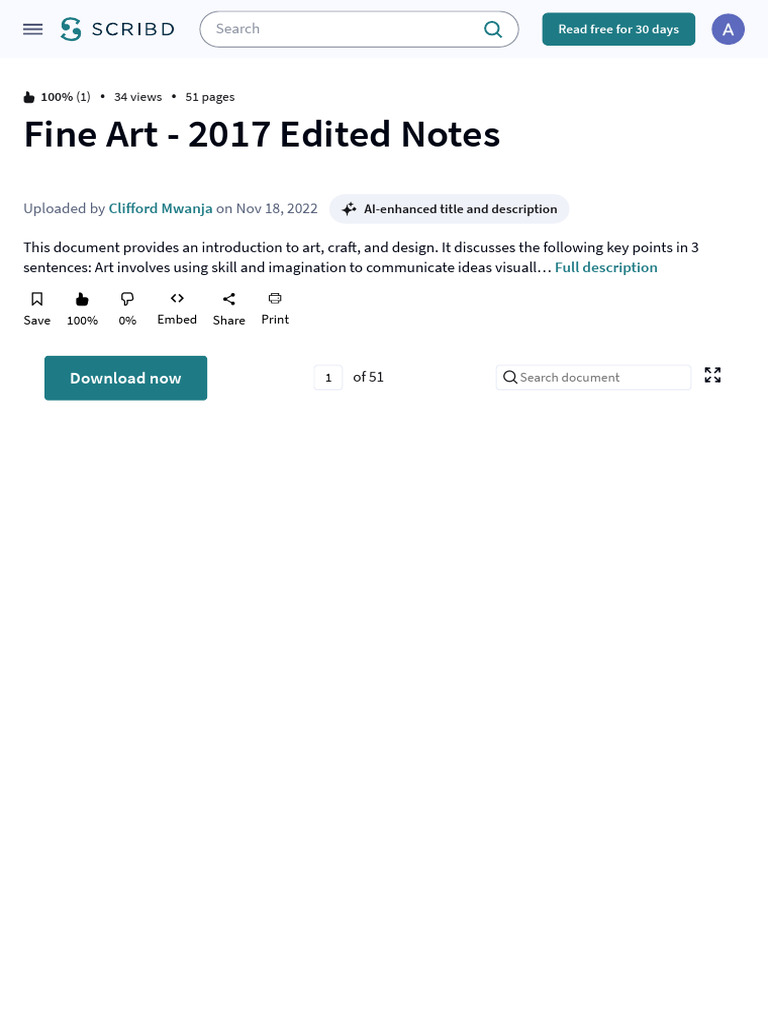 Fine Art - 2017 Edited Notes - PDF - Perspective (Graphical) - Drawing ...
