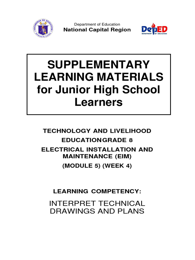 Module 5 Interpret Technical Drawing and Layout | PDF | Series And ...