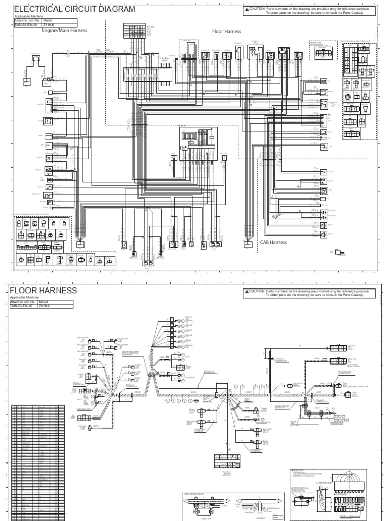 shemaページ Hitachi ZX19 Elektrisch | PDF