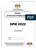 2022 SPM - Modul - Intervensi Pembelajaran Ekonomi