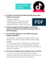CHEAT SHEET - 5 Reasons To Be Excited About TikTok