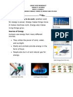 Grade 4 Science Weeks 1-6 Worksheets - Term 3