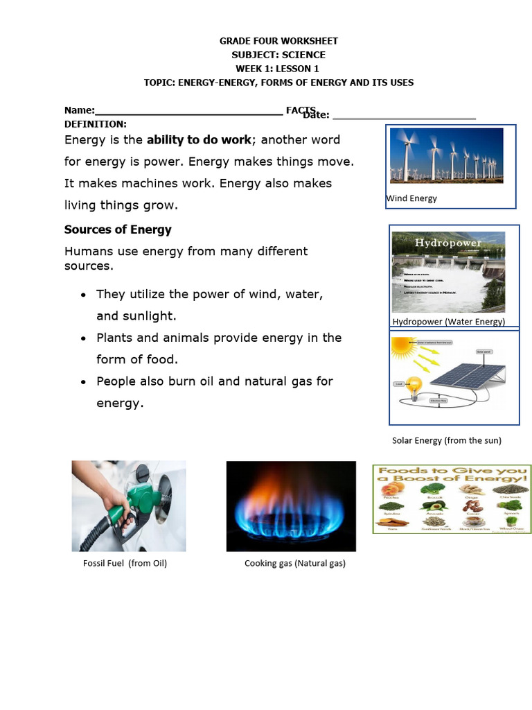 Grade 4 Science Weeks 1-6 Worksheets - Term 3 | PDF | Heat Transfer ...
