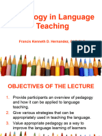 Pedagogy and Language Teaching