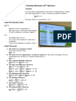 Basic Calculus Reviewer