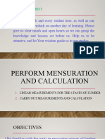 Perform Mensuration and Calculation (Autosaved)