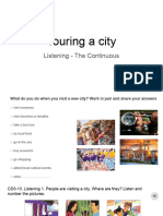 (NEW) Handouts Listening - Touring A City