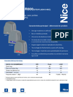 Datasheet EC LINHA DZ SR800 STD FLASH I HS 1