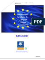 Les Politiques Familiales Des 27 Pays de L'union Européenne: Edition 2021
