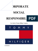 CSR CASE STUDY OF TOMMY HILFIGER COMPANY