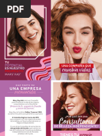 Folleto Oportunidad Mary Kay