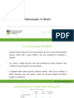 AULA 5 Urbanização No Brasil