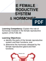 L1 The Female Reproductive System and Hormones