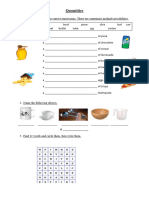 5G - Quantities and Containers