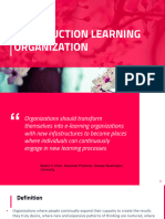 Part 2 - Introduction Learning Organization