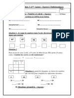 Evaluation Math M3