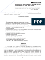 6.23 Rules - Tamil Nadu Urban Local Bodies Licensing of Hoardings and Levy and Collection of Advertisement Tax Rules, 2003 - Issued