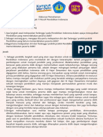 Elaborasi Pemahaman Topik 1 Filosofi Pendidikan IndonesiaI