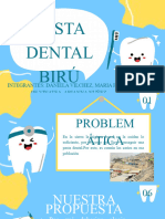 Blue Yellow Playful Dental Clinic Presentation