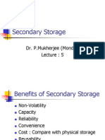 Secondary Storage