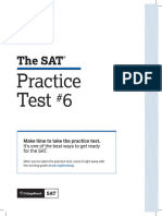 Sat Practice Test 6