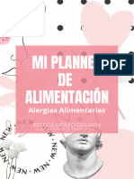 Planner Alergias Alimentarias