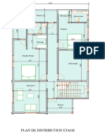 Plan de Distribution Etage Duplex