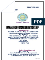 Customer Relationship Management