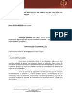 Impugnação A Contestação - SEGURADORA