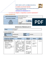 6° Grado - Sesiones Del 27 de Marzo